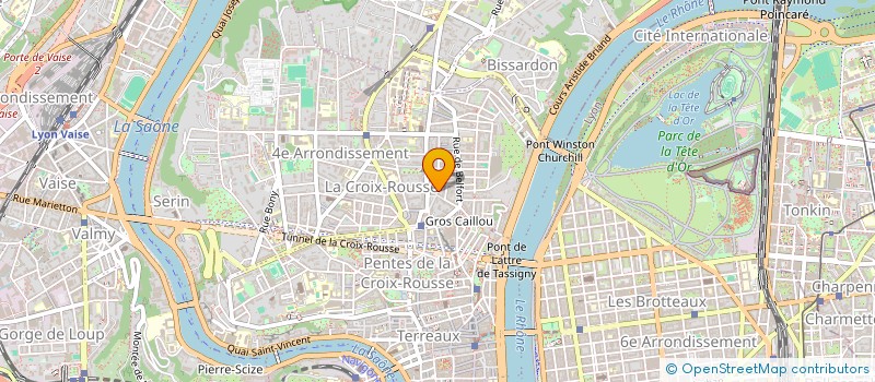 localisation de l'entreprise INDIVISION DELORME  LYON