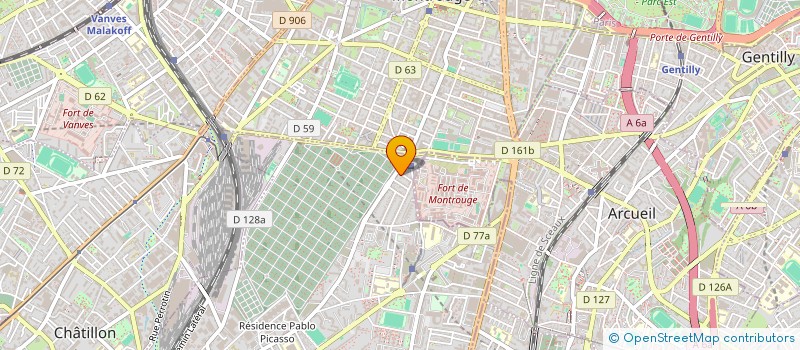 localisation de l'entreprise INDIVISION DELOS/ HUSING à BAGNEUX