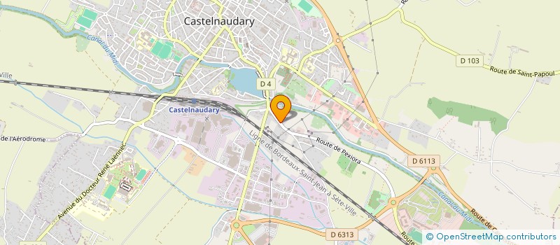 localisation de l'entreprise INDIVISION DELPECH  CASTELNAUDARY