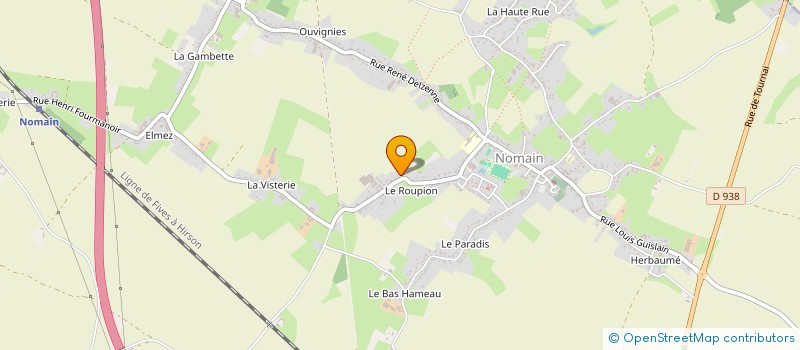 localisation de l'entreprise INDIVISION DELPORTE  NOMAIN