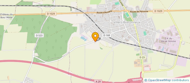 localisation de l'entreprise INDIVISION DELPORTE à VILLERS-BRETONNEUX