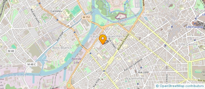 localisation de l'entreprise INDIVISION DELQUIGNIES/ DOCHEZ à LILLE