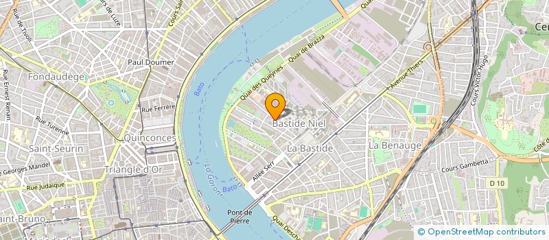 localisation de l'entreprise INDIVISION DELTOUR  BORDEAUX