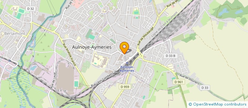 localisation de l'entreprise INDIVISION DELVIGNE GERARD à AULNOYE-AYMERIES