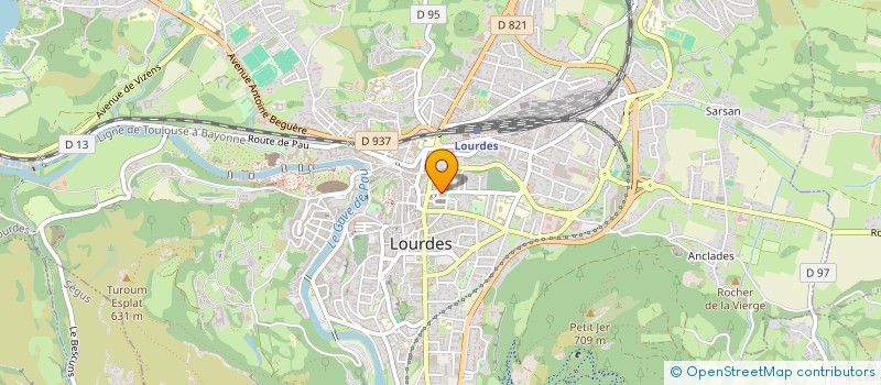 localisation de l'entreprise INDIVISION DEMBLANS MARTINEZ  LOURDES