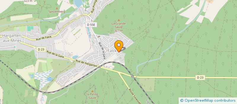 localisation de l'entreprise INDIVISION DEMMER MAINVILLE  FALCK