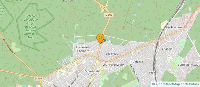 localisation de l'entreprise INDIVISION DEMOLLIENS MELIN à FONTAINEBLEAU