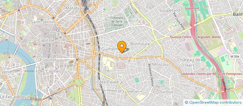 localisation de l'entreprise INDIVISION DENANOT / LUNES à TOULOUSE