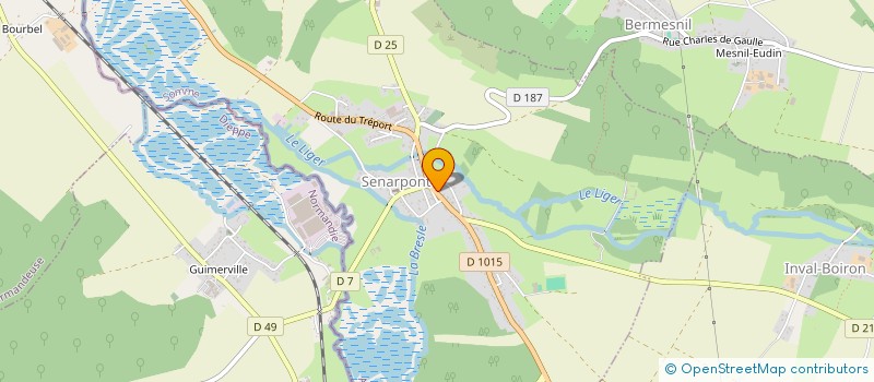 localisation de l'entreprise INDIVISION DENIS  SENARPONT