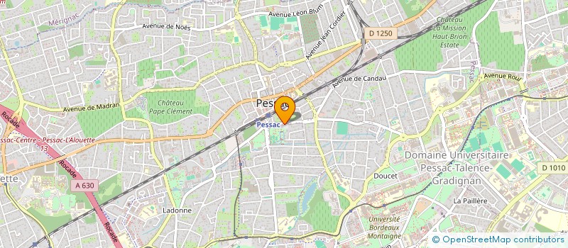 localisation de l'entreprise INDIVISION DENIS-DROSS à PESSAC