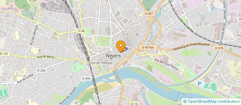 localisation de l'entreprise INDIVISION DENIZON LETERTRE  NEVERS