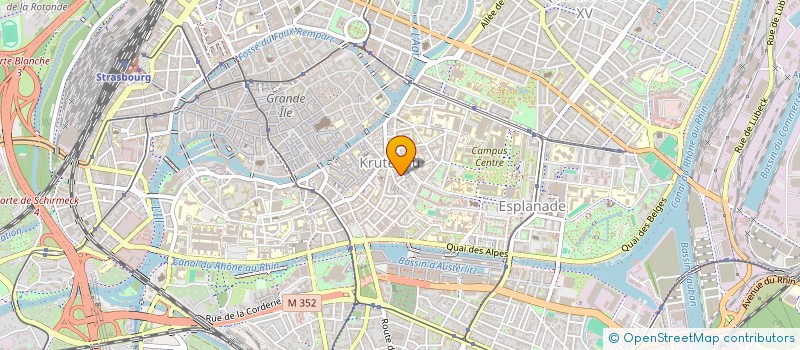 localisation de l'entreprise INDIVISION DEPRESLES-TROTTIN  STRASBOURG