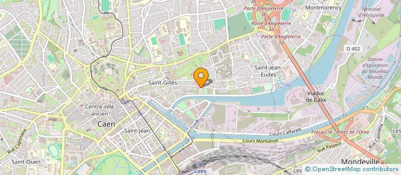 localisation de l'entreprise INDIVISION DERACHE à CAEN