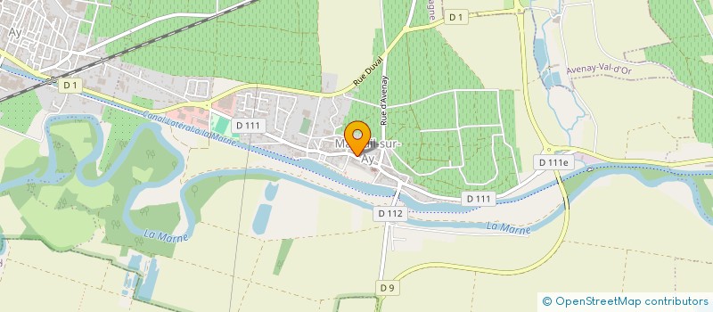 localisation de l'entreprise INDIVISION DEREIMS  AVENAY VAL D'OR