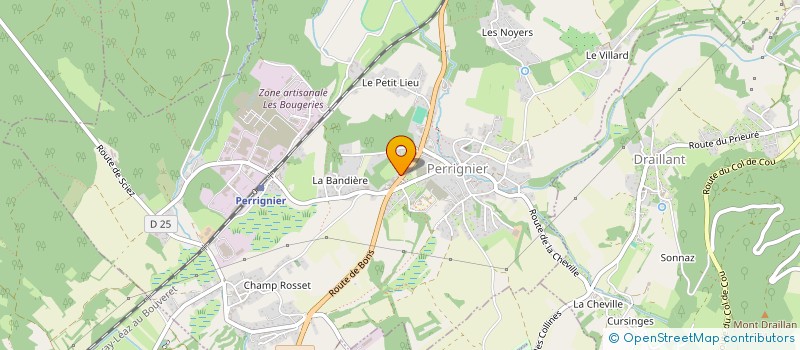 localisation de l'entreprise INDIVISION DEREMBLE  PERRIGNIER