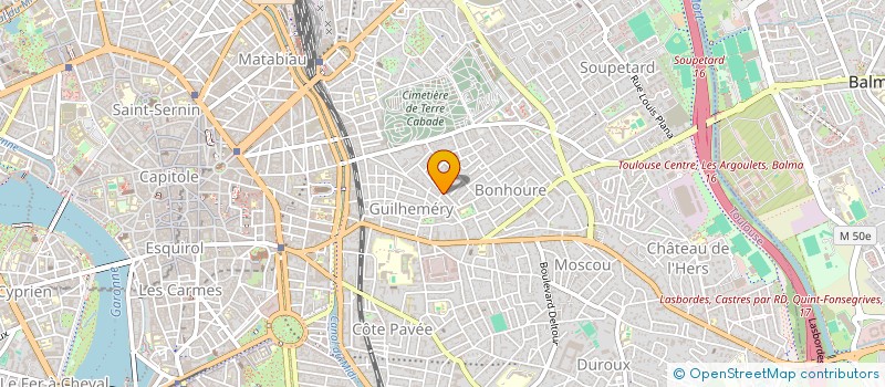 localisation de l'entreprise INDIVISION DEREX-BRIVOT à TOULOUSE