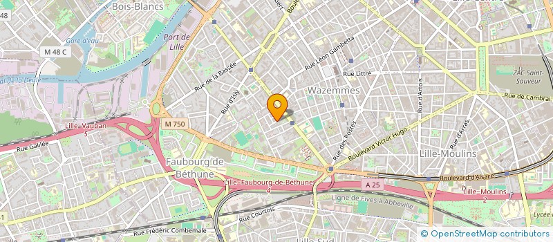 localisation de l'entreprise INDIVISION DERKS  LILLE