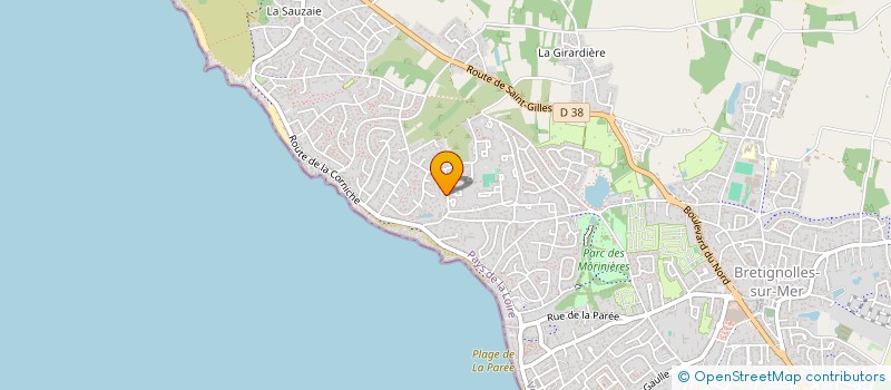 localisation de l'entreprise INDIVISION DEROCQ à BRETIGNOLLES-SUR-MER
