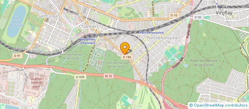 localisation de l'entreprise INDIVISION DEROME DOMINE à VERSAILLES