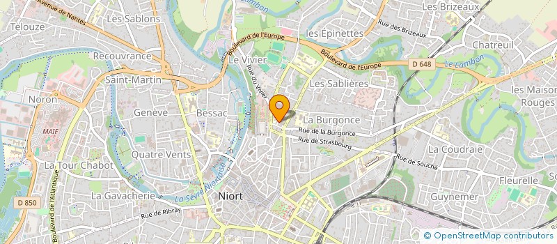 localisation de l'entreprise INDIVISION - DERRE RELLE à NIORT