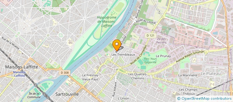 localisation de l'entreprise INDIVISION DES BIBOUNES  SARTROUVILLE