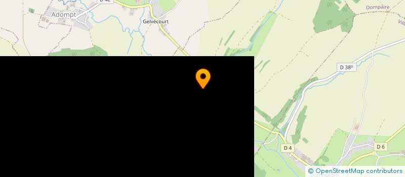 localisation de l'entreprise INDIVISION DES BOIS DE CHAUMOUSEY  LES ABLEUVENETTES