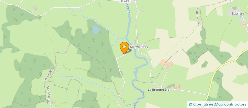 localisation de l'entreprise INDIVISION DES HERITIERS LABOUREAU à CRUX-LA-VILLE