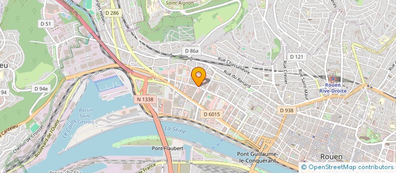 localisation de l'entreprise INDIVISION DESANGLOIS AUTIN  ROUEN