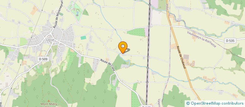 localisation de l'entreprise INDIVISION DESAUBEAU  UPIE