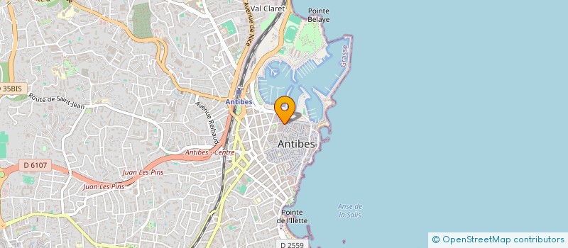 localisation de l'entreprise INDIVISION DESGRANGES à ANTIBES