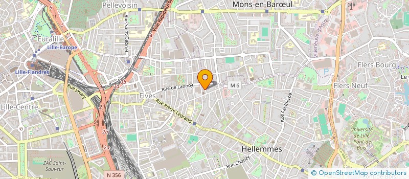 localisation de l'entreprise INDIVISION DESMARETS  LILLE