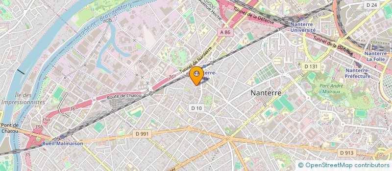 localisation de l'entreprise INDIVISION DESMAS PIERRE ET BARBARA  NANTERRE