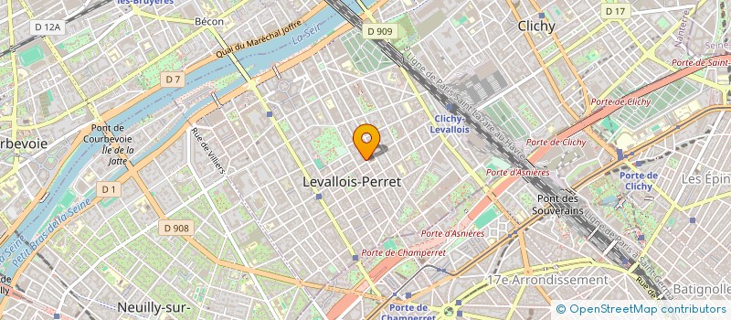 localisation de l'entreprise INDIVISION DESMIDT-DURA à LEVALLOIS-PERRET