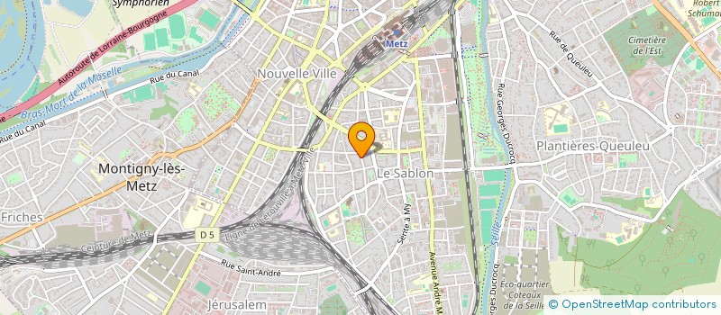 localisation de l'entreprise INDIVISION DESNOS à METZ