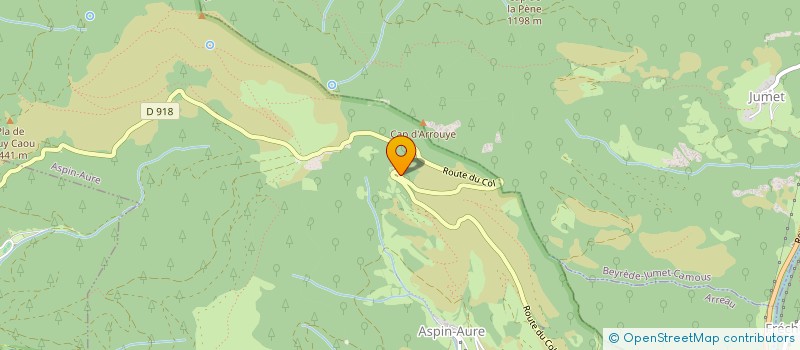 localisation de l'entreprise INDIVISION DESPAGNET DUBOS  LOUDENVIELLE