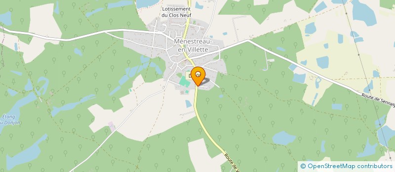 localisation de l'entreprise INDIVISION DESPLANCHES à MENESTREAU-EN-VILLETTE