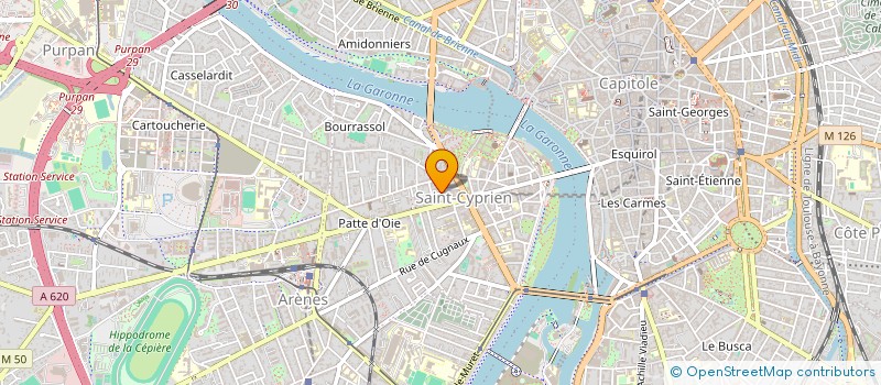 localisation de l'entreprise INDIVISION DESPONTS  TOULOUSE