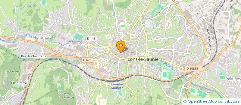 localisation de l'entreprise INDIVISION DESPREZ à LONS-LE-SAUNIER