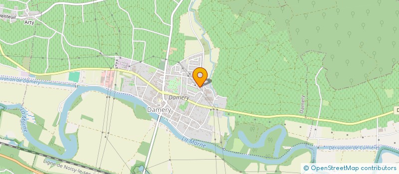 localisation de l'entreprise INDIVISION DESSAINT  DAMERY