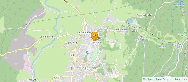 localisation de l'entreprise INDIVISION DESSALES LOUIS  PLATEAU D'HAUTEVILLE