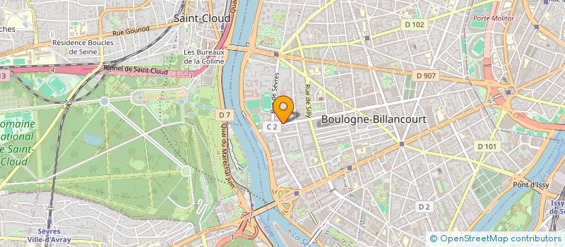 localisation de l'entreprise INDIVISION DESTOBBELEIRE à BOULOGNE-BILLANCOURT