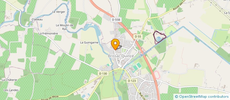 localisation de l'entreprise INDIVISION DESVAUX à BRISSAC LOIRE AUBANCE