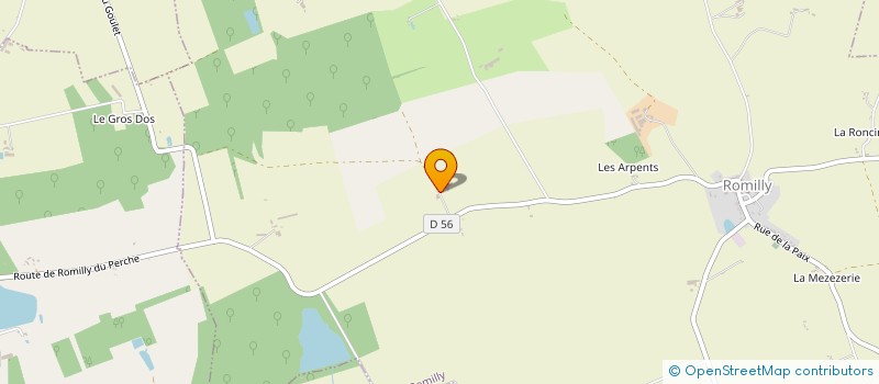 localisation de l'entreprise INDIVISION DESVAUX  ROMILLY