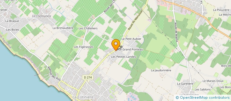 localisation de l'entreprise INDIVISION DETALLE WANDIANGA à SAINT PIERRE D'OLERON