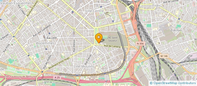 localisation de l'entreprise INDIVISION DETO  LILLE