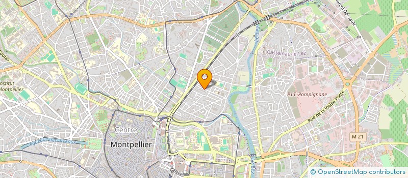 localisation de l'entreprise INDIVISION DEVAURE COURTADIOU à MONTPELLIER