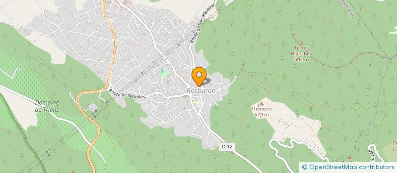 localisation de l'entreprise INDIVISION DEVEAUX JOSEPH  ROCBARON