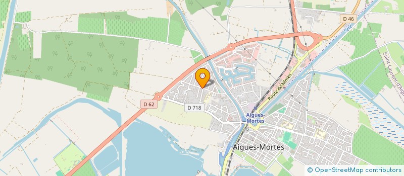 localisation de l'entreprise INDIVISION DEVIDAL LUMMERT  AIGUES-MORTES