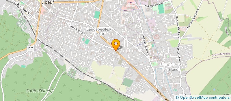 localisation de l'entreprise INDIVISION DEVIS GABRIEL  CAUDEBEC-LES-ELBEUF