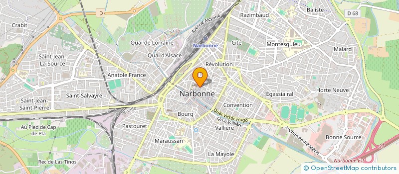 localisation de l'entreprise INDIVISION DEVY-TAILHADES à NARBONNE